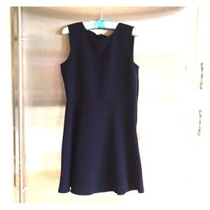 Navy Zara Dress with Back Knot Detail